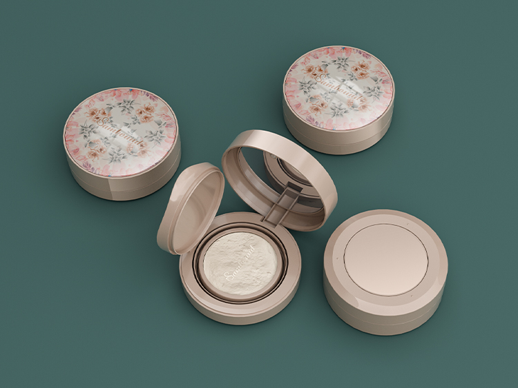 定制氣墊空盒圓形BB霜空盒子 定制氣墊空盒圓形BB霜空盒子