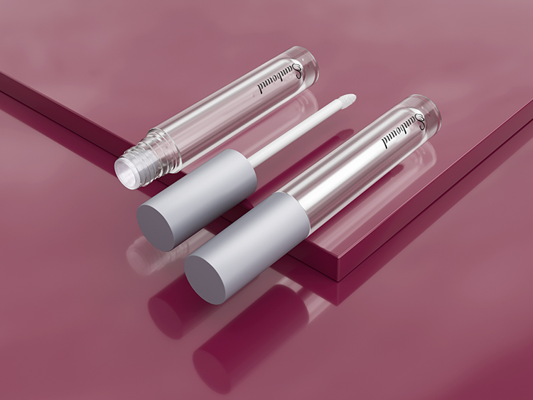 定制透明圓形空唇彩管 定制透明圓形空唇彩管