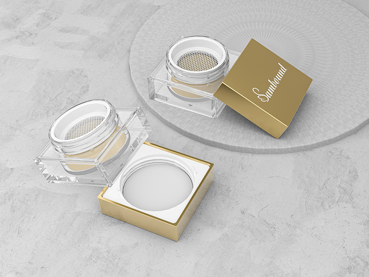 塑料蜜粉分裝盒散粉盒包材注塑加工 塑料蜜粉分裝盒散粉盒包材注塑加工